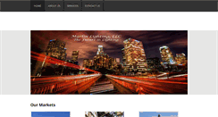 Desktop Screenshot of marlinlightingllc.com